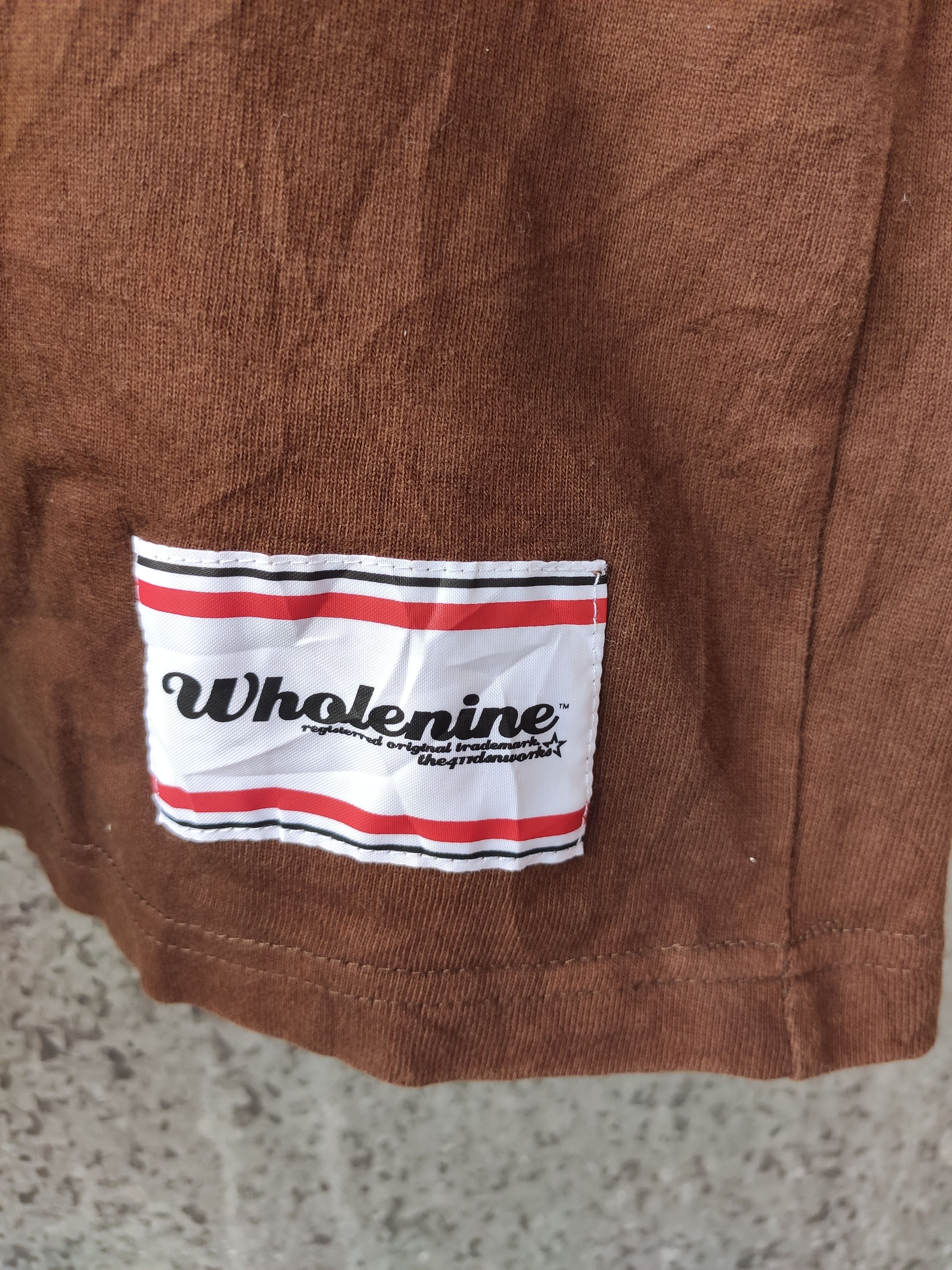 Japanese Brand Wholenine t shirt spell out Size US XL / EU 56 / 4 - 4 Thumbnail