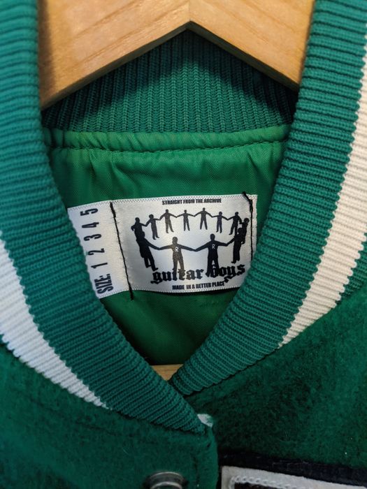 Vintage Guitar Boy Archive varsity jacket Grailed