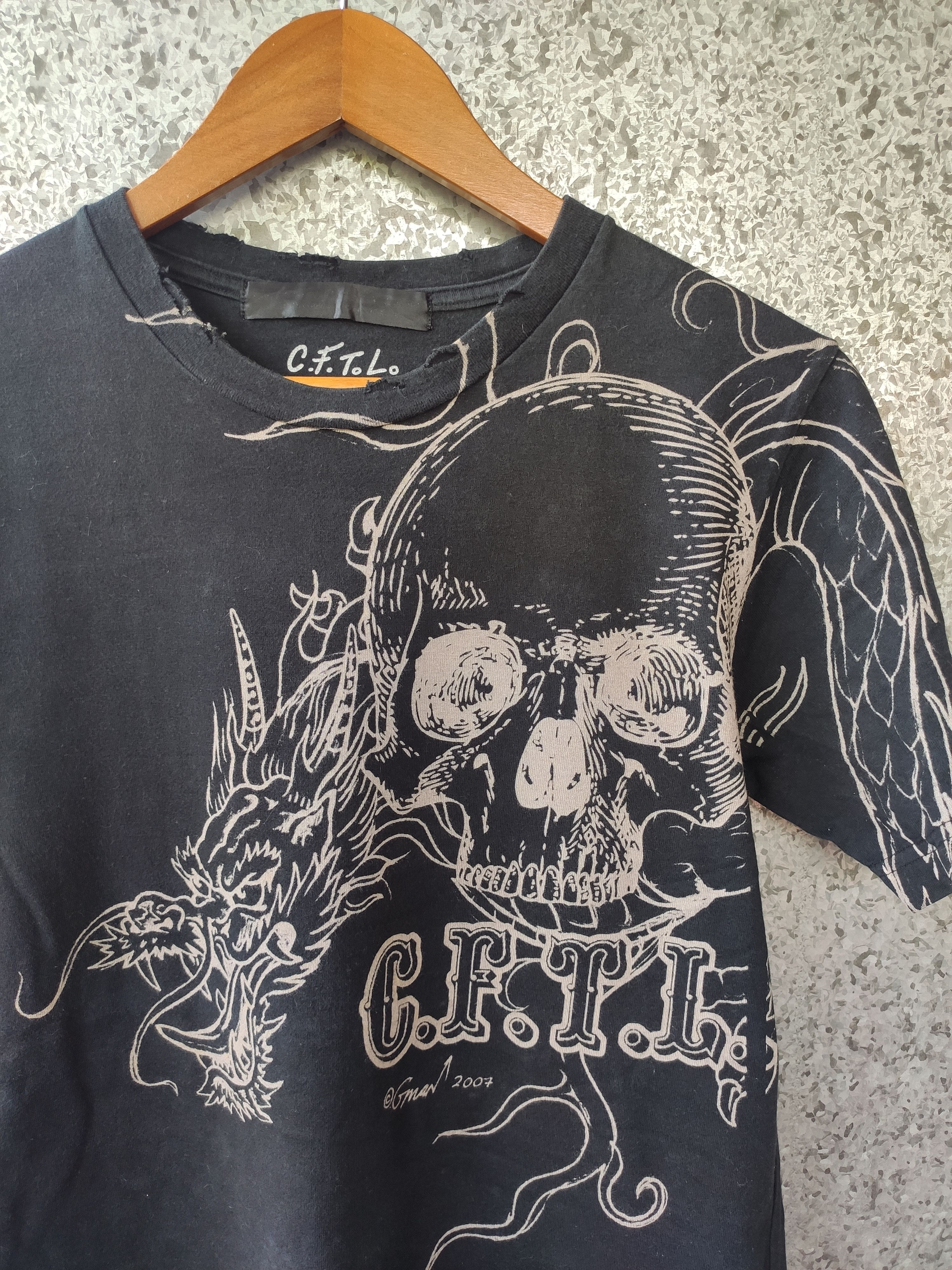 Affliction Creature From The Living t shirt CFTL skull Size US S / EU 44-46 / 1 - 2 Thumbnail