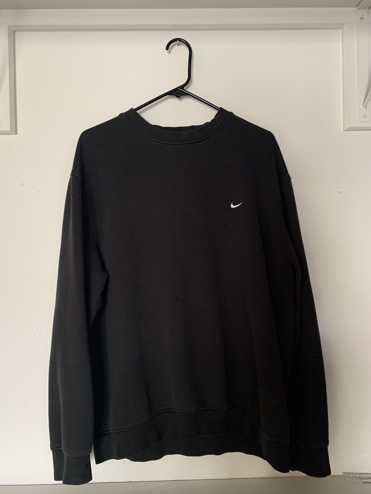 all black nike sweater