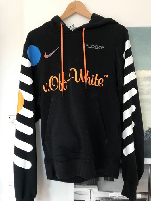 Nike Nikelab x OFF-WHITE Mercurial NRG X Hoodie black | Grailed