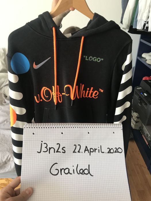 Nike lab off white hoodie best sale