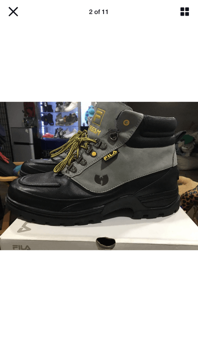 Wu tang fila sale boots