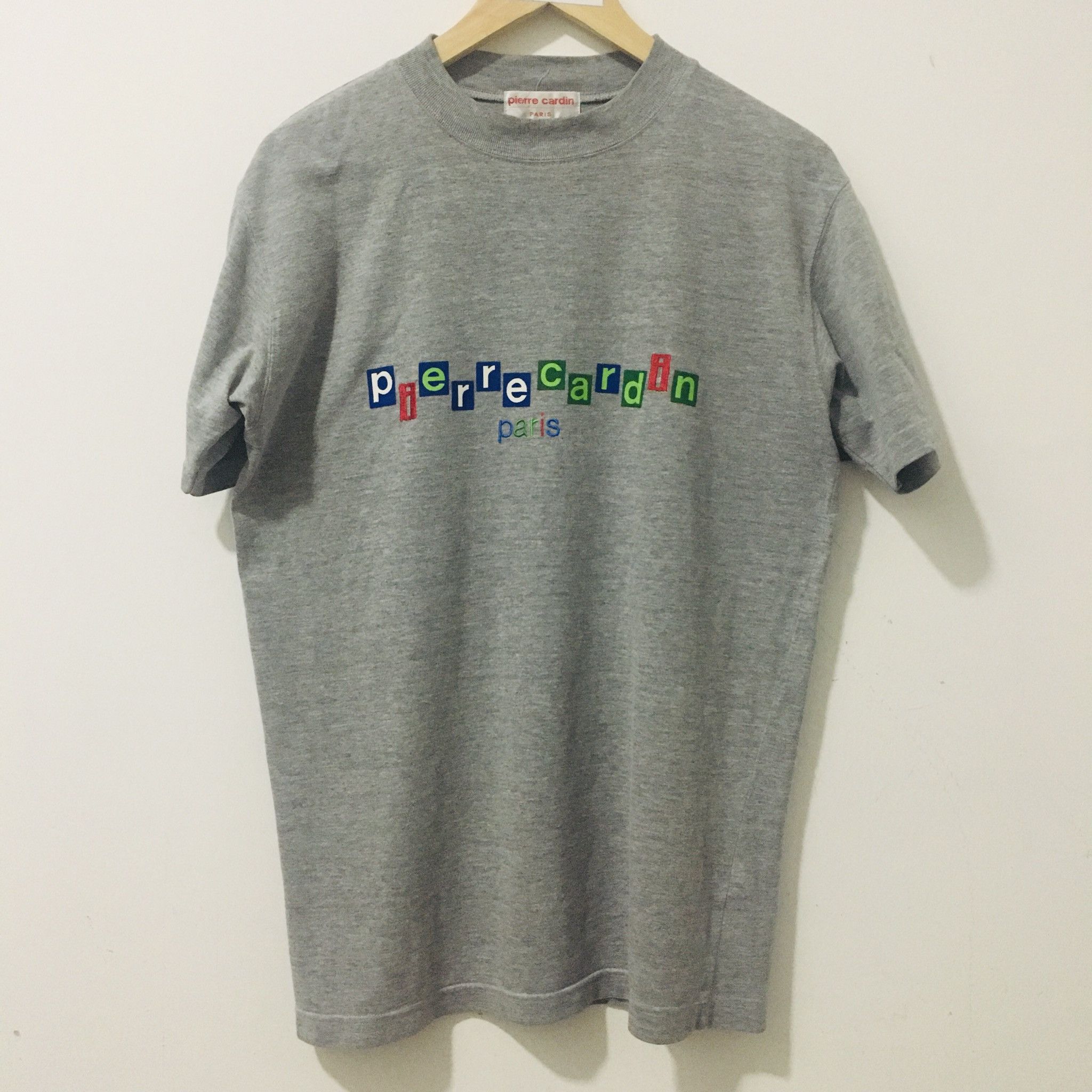 Vintage Pierre Cardin Embroidery Multicolour Tshirt