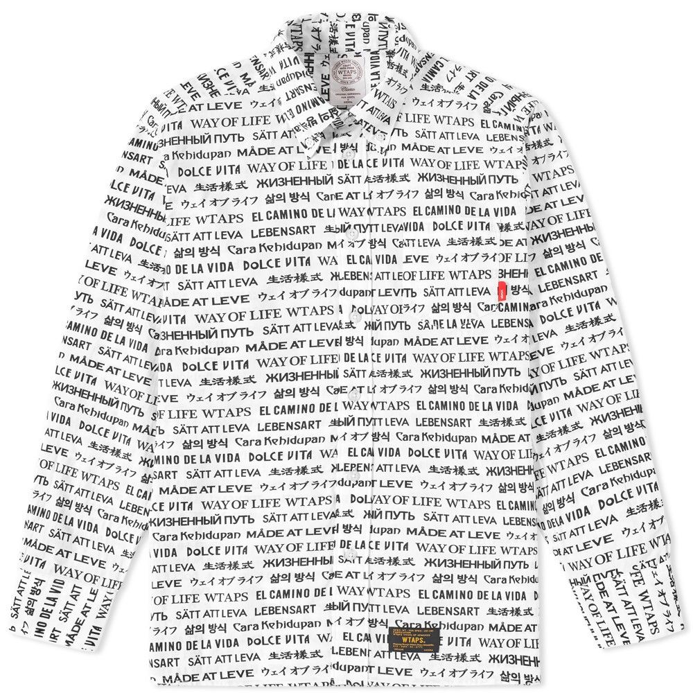 Wtaps Textile LS / Shirt Cotton White XL Size US XL / EU 56 / 4 - 1 Thumbnail