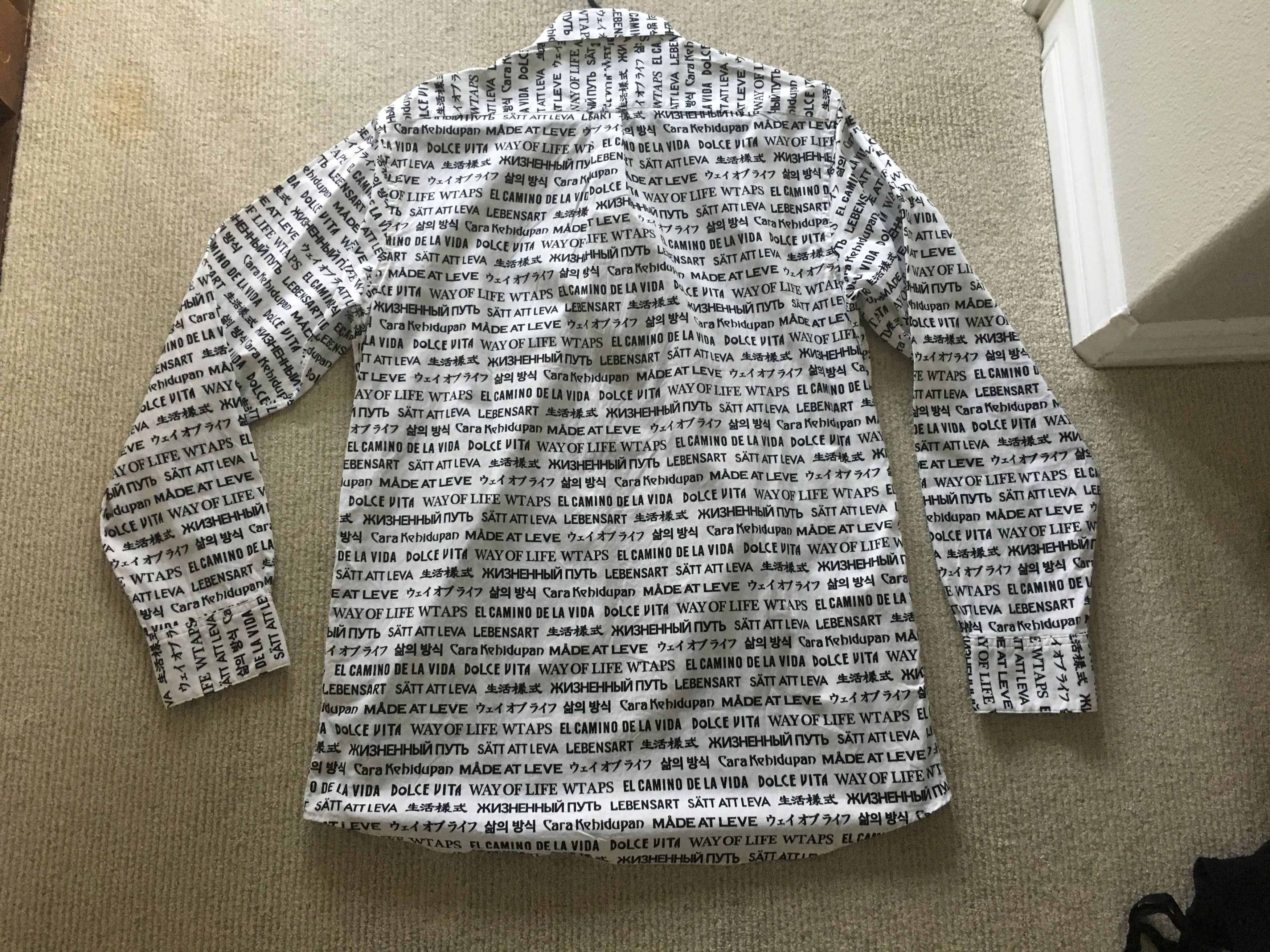 Wtaps Textile LS / Shirt Cotton White XL Size US XL / EU 56 / 4 - 5 Thumbnail