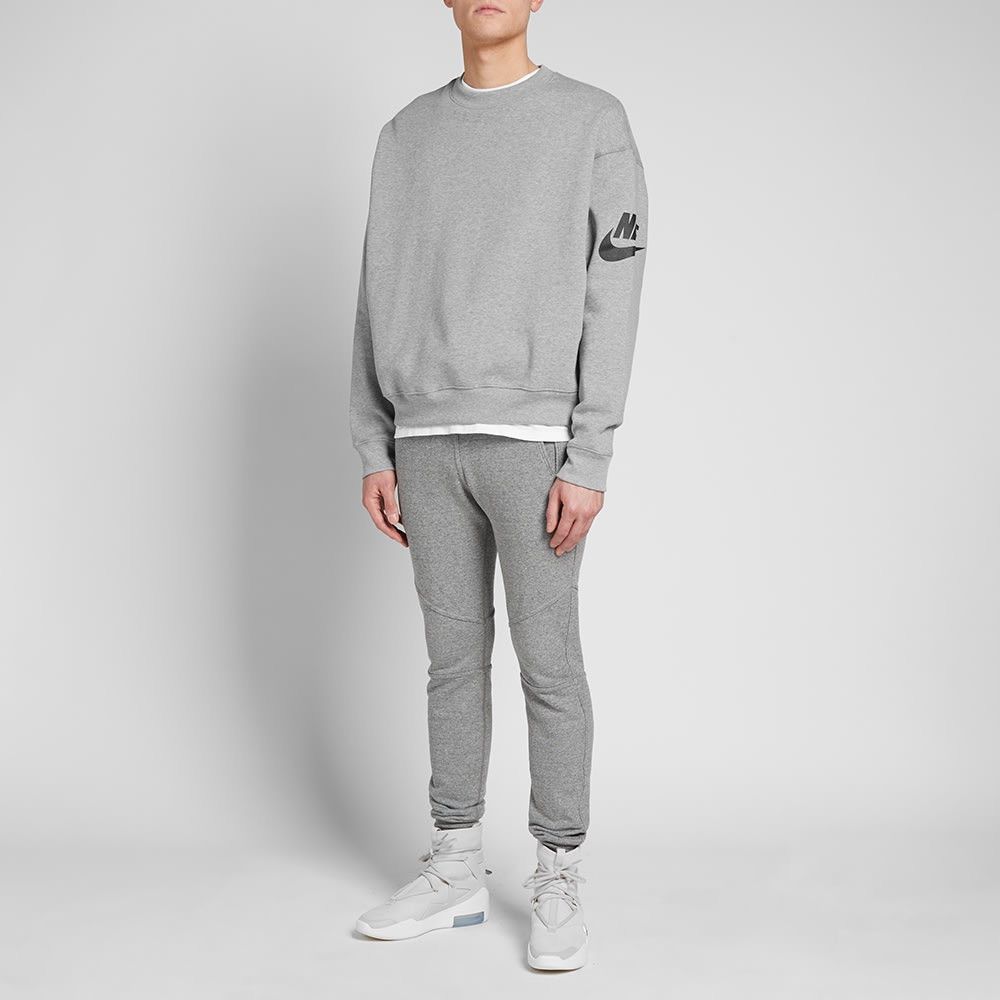 Fear of God Nike FEAR OF GOD x nike NRG Ti grey crewneck Grailed