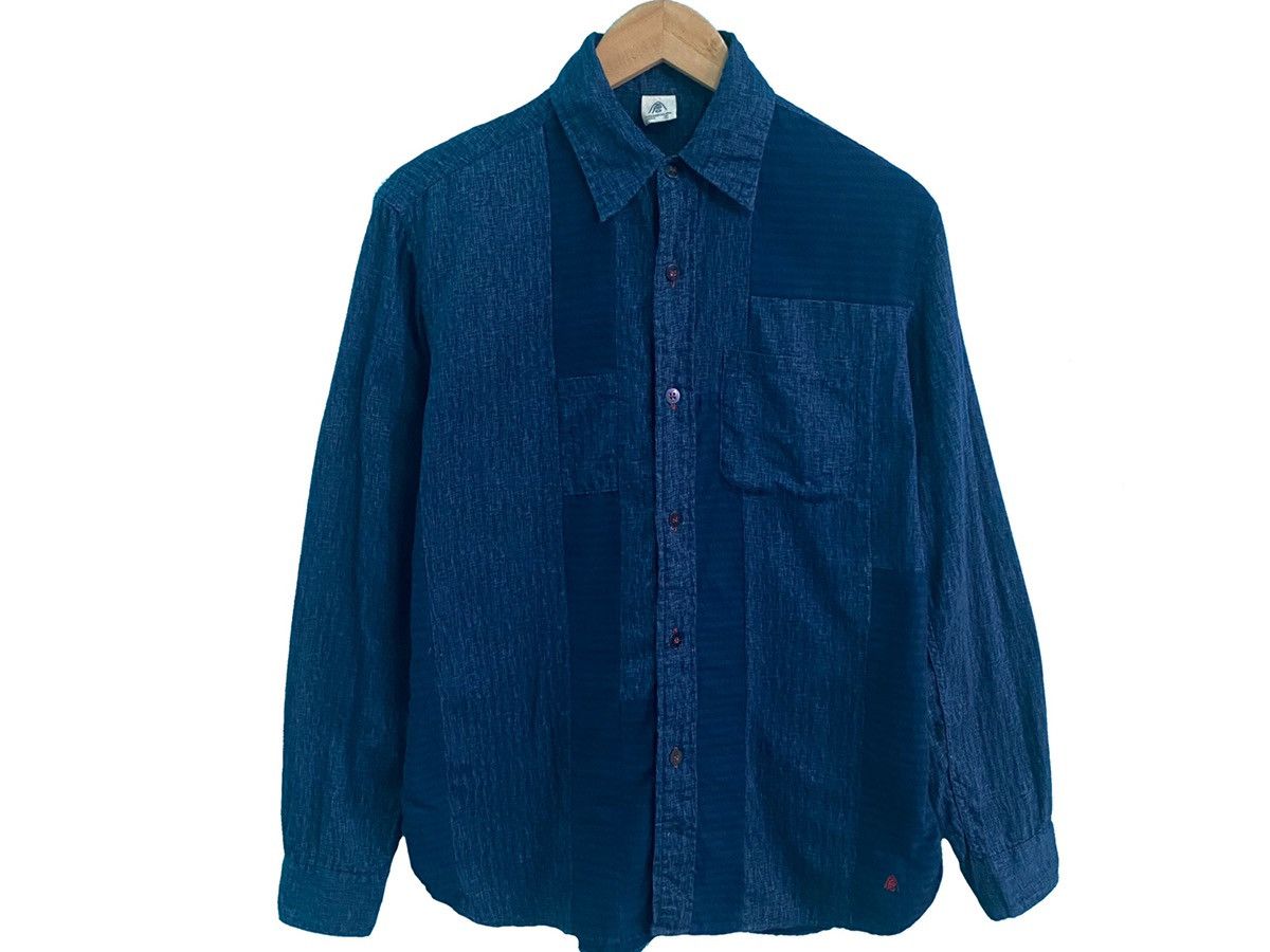 Eternal × Japanese Brand DELETE ANYTIME ETERNAL PATCHWORK BUTTON SHIRT Size US M / EU 48-50 / 2 - 2 Thumbnail