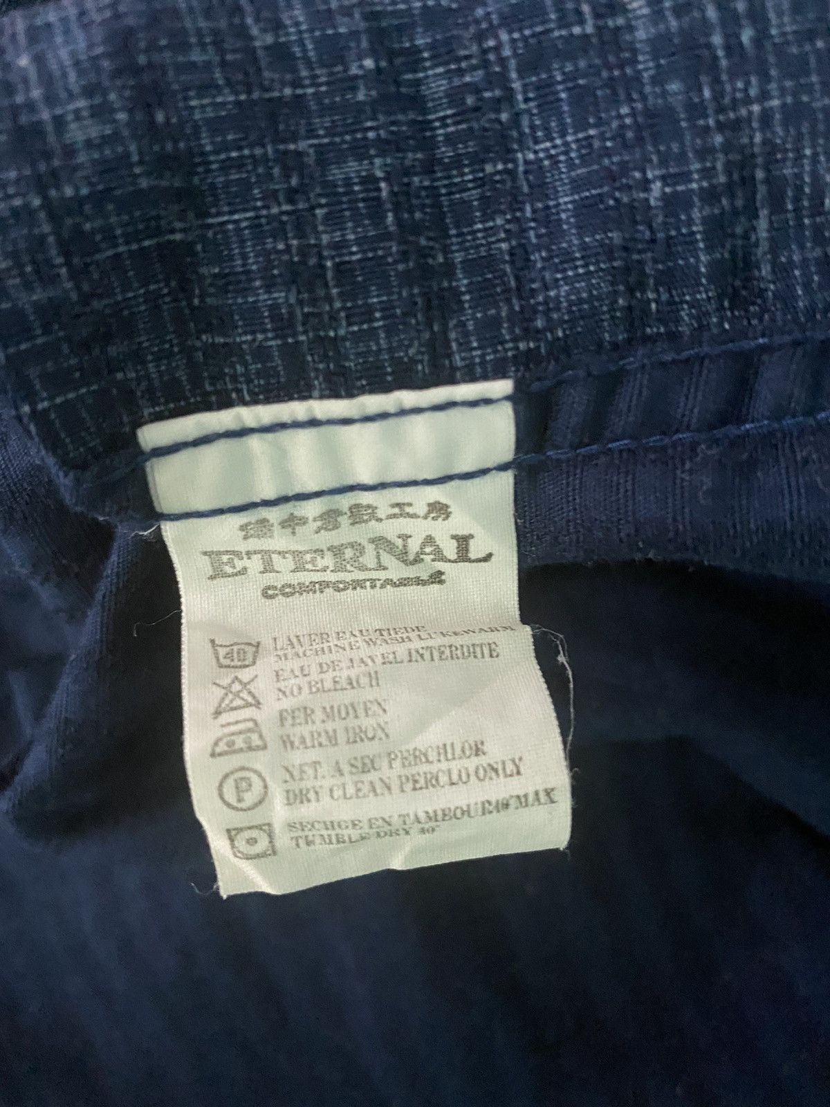 Eternal × Japanese Brand DELETE ANYTIME ETERNAL PATCHWORK BUTTON SHIRT Size US M / EU 48-50 / 2 - 8 Thumbnail