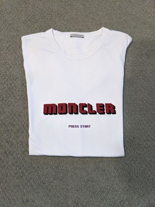 Moncler Moncler Press Start Logo T Shirt NWT Grailed