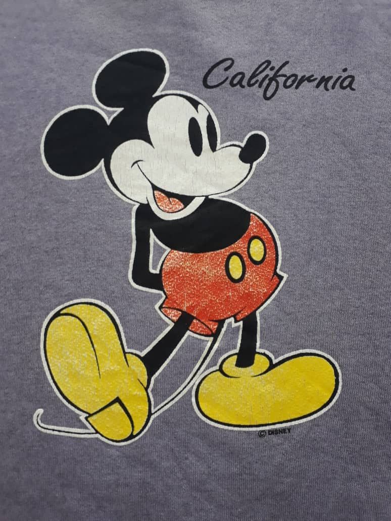 Disney Vintage 90s Mickey Mouse California Size US L / EU 52-54 / 3 - 3 Thumbnail