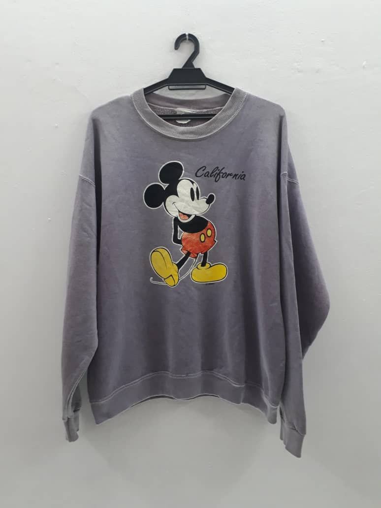 Disney Vintage 90s Mickey Mouse California Size US L / EU 52-54 / 3 - 1 Thumbnail