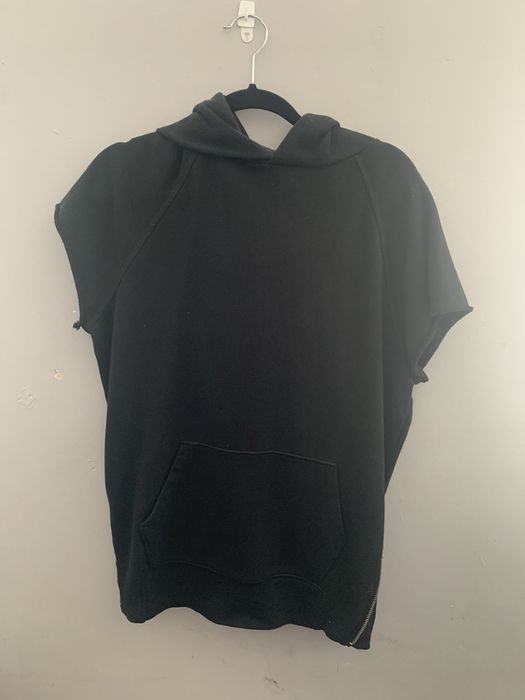 Pacsun short best sale sleeve hoodie