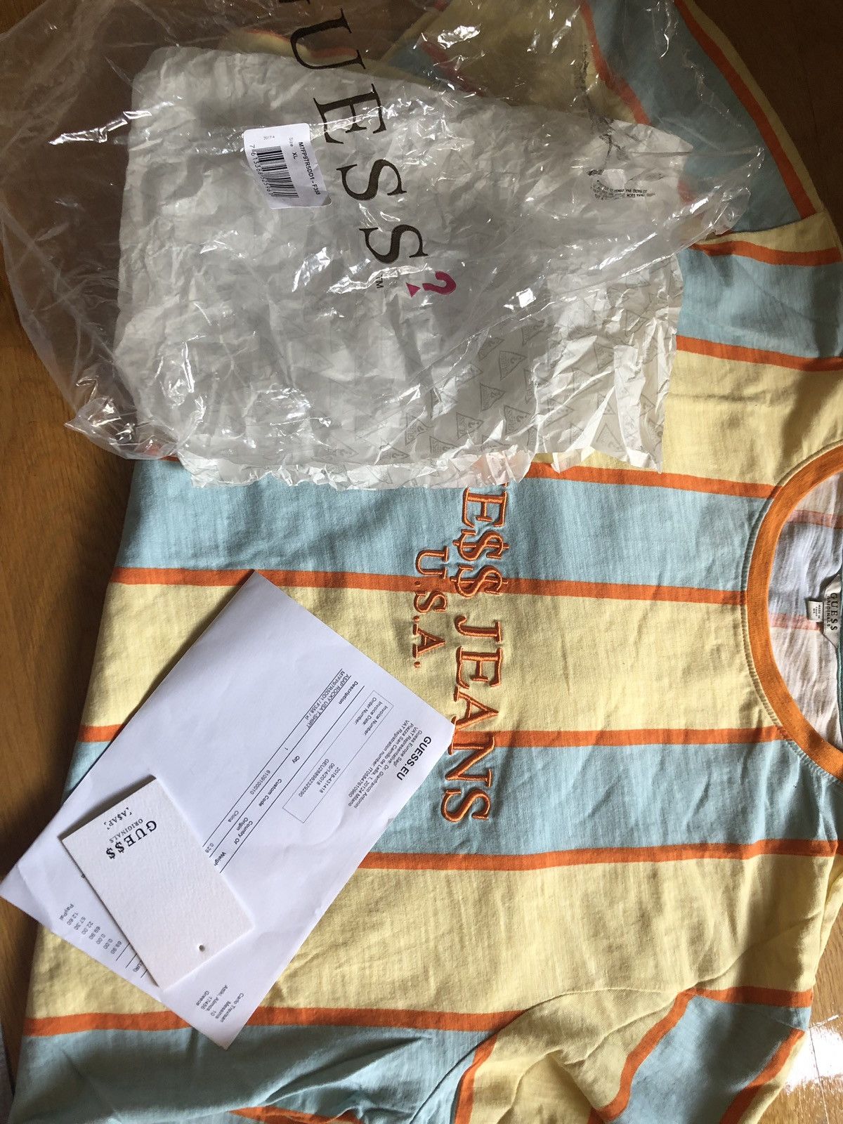 A$AP Rocky × Guess Guess X A$AP Rocky embroidered stripes shirt Size US XL / EU 56 / 4 - 4 Thumbnail