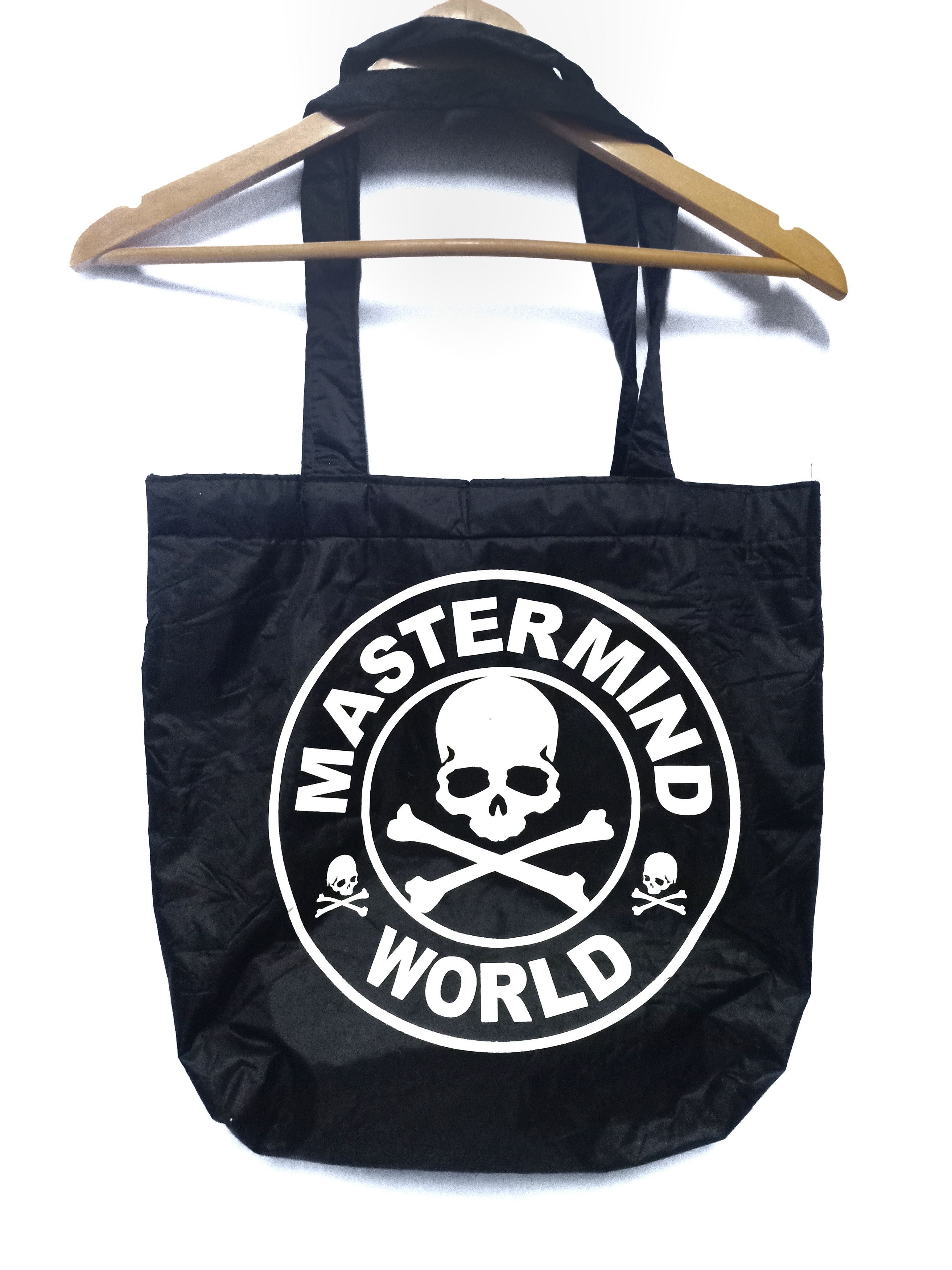 Mastermind Japan Mastermind Tote Bag Black/Camo HypeBeastRare | Grailed