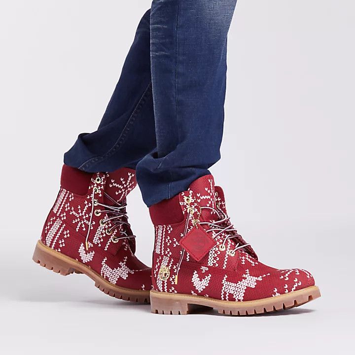 Christmas sweater outlet timberlands