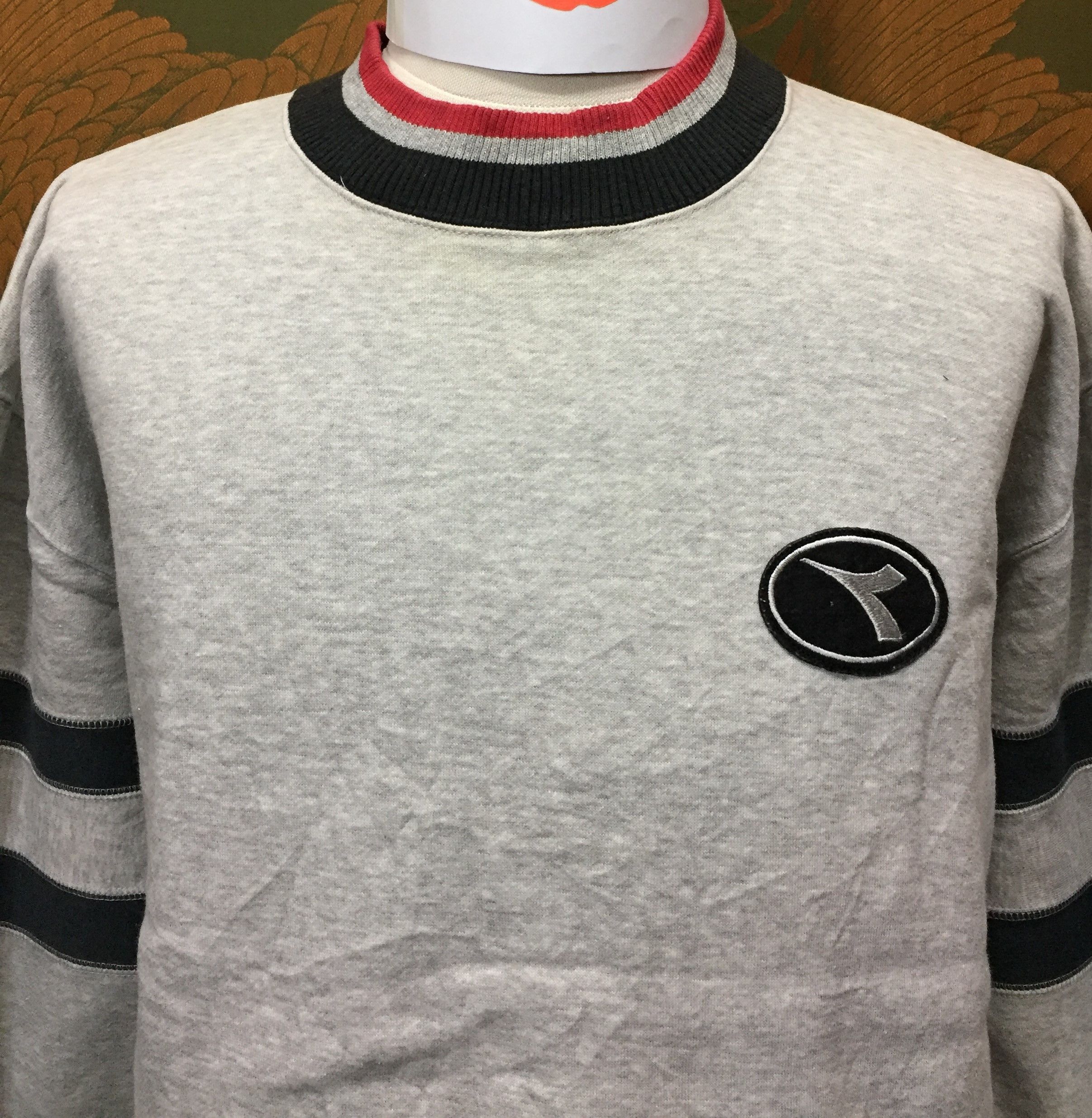 Diadora Vintage 80s DIADORA sweatshirt Size US L / EU 52-54 / 3 - 2 Thumbnail