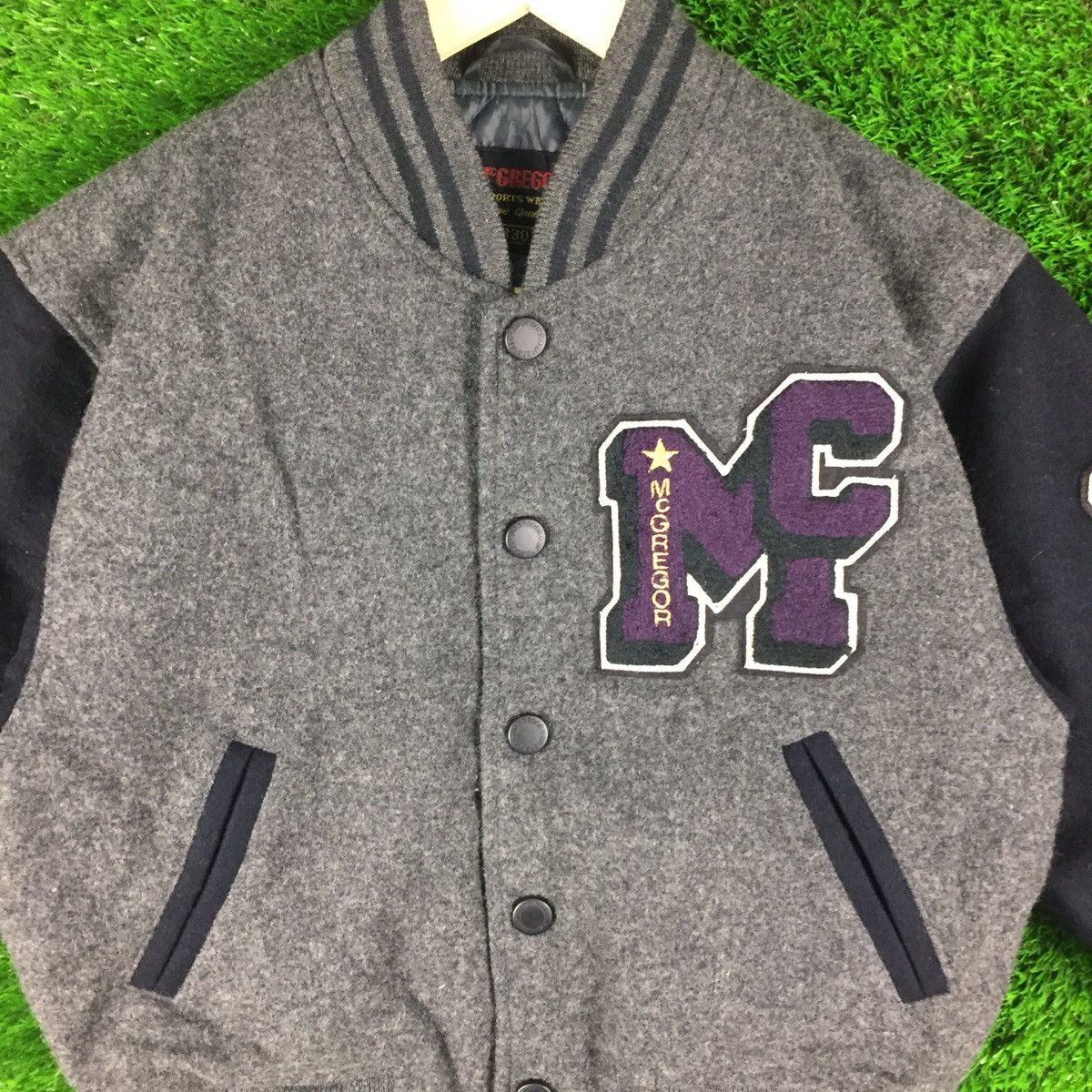 McGregor Mcgregor Varsity Jacket Big Logo Wool Material For Kid Size US XXS / EU 40 - 4 Thumbnail