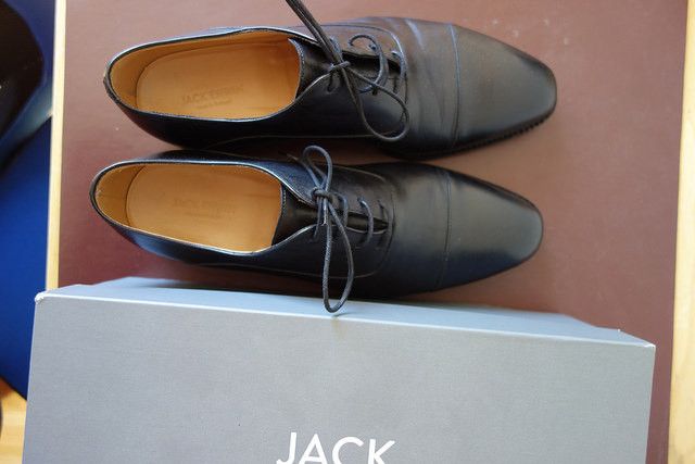 Jack Erwin Joe Black Captoe Oxford 10 US Size US 10 / EU 43 - 1 Preview