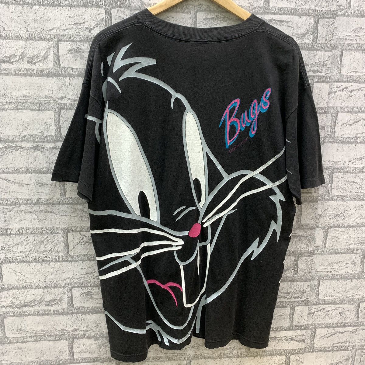 Cartoon Network Vintage 90s Bugs Bunny Full Print Animated T-shirts Size US L / EU 52-54 / 3 - 4 Thumbnail