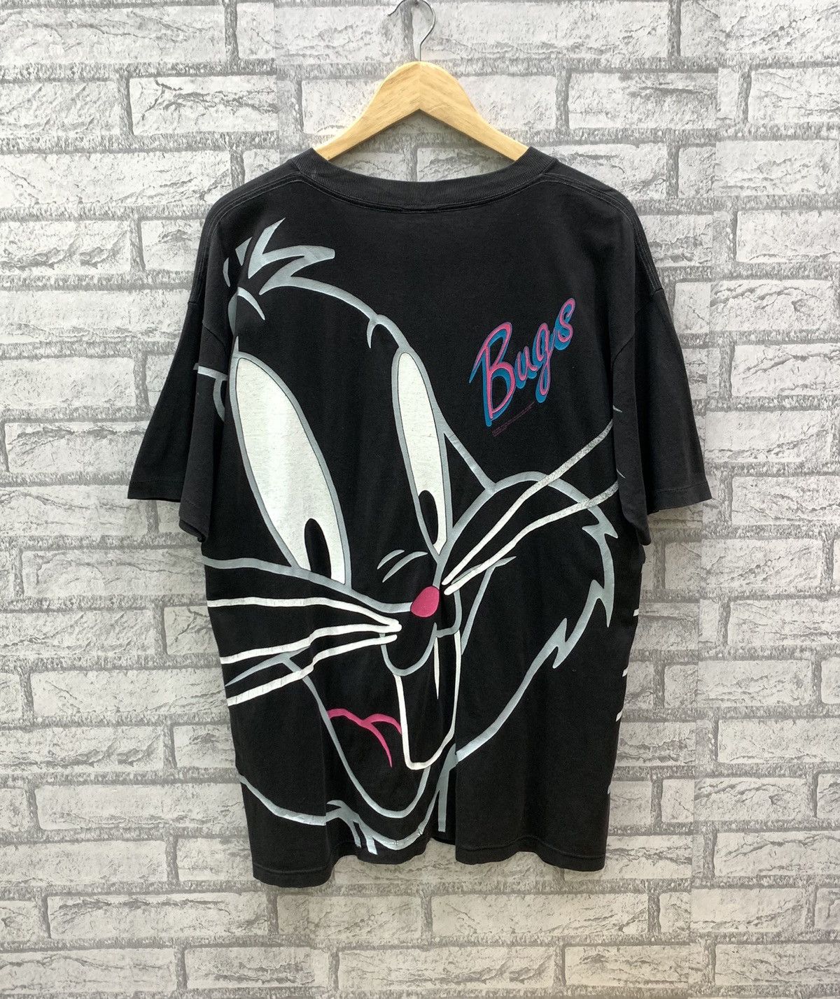 Cartoon Network Vintage 90s Bugs Bunny Full Print Animated T-shirts Size US L / EU 52-54 / 3 - 2 Thumbnail
