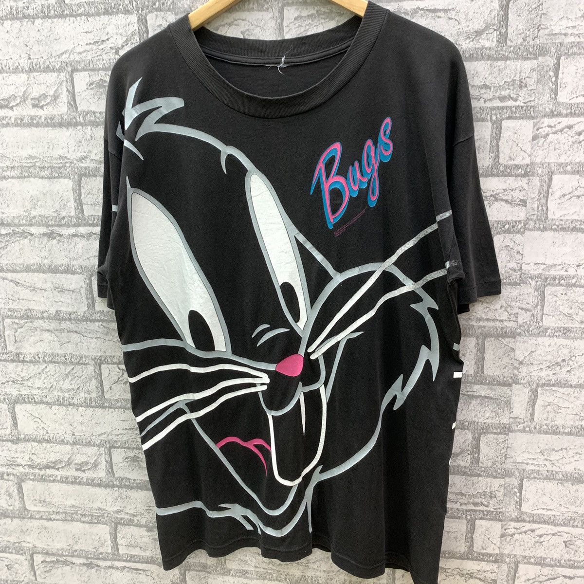 Cartoon Network Vintage 90s Bugs Bunny Full Print Animated T-shirts Size US L / EU 52-54 / 3 - 3 Thumbnail
