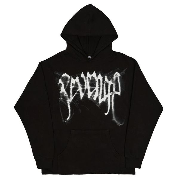 Black and 2024 white revenge hoodie