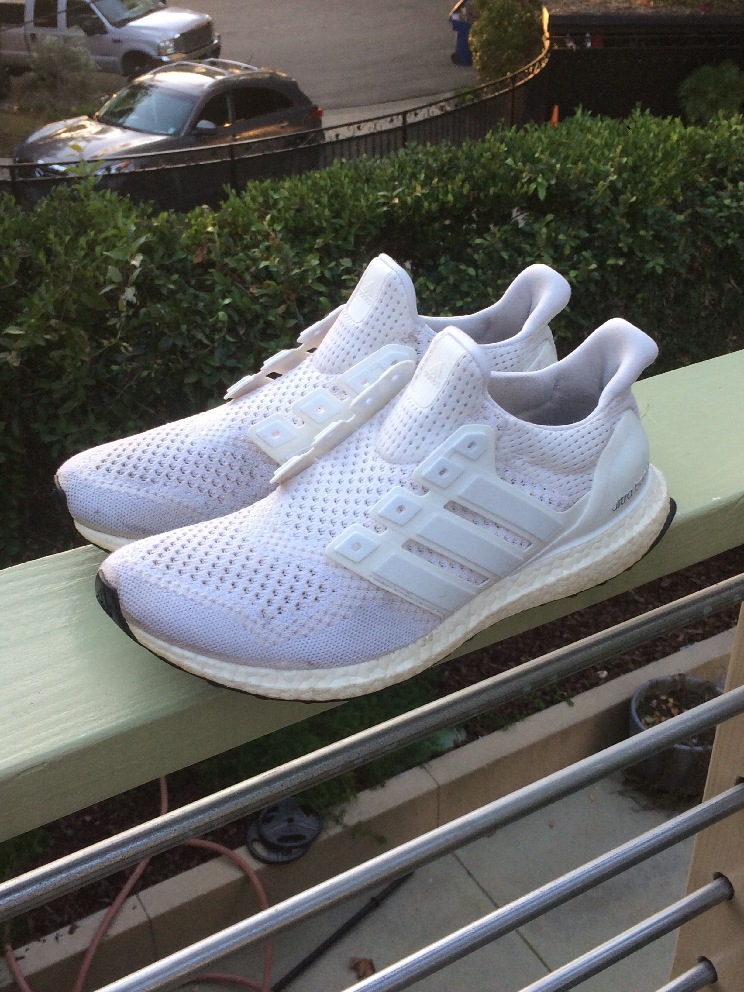 Adidas white adidas ultra boosts Size US 11 / EU 44 - 1 Preview
