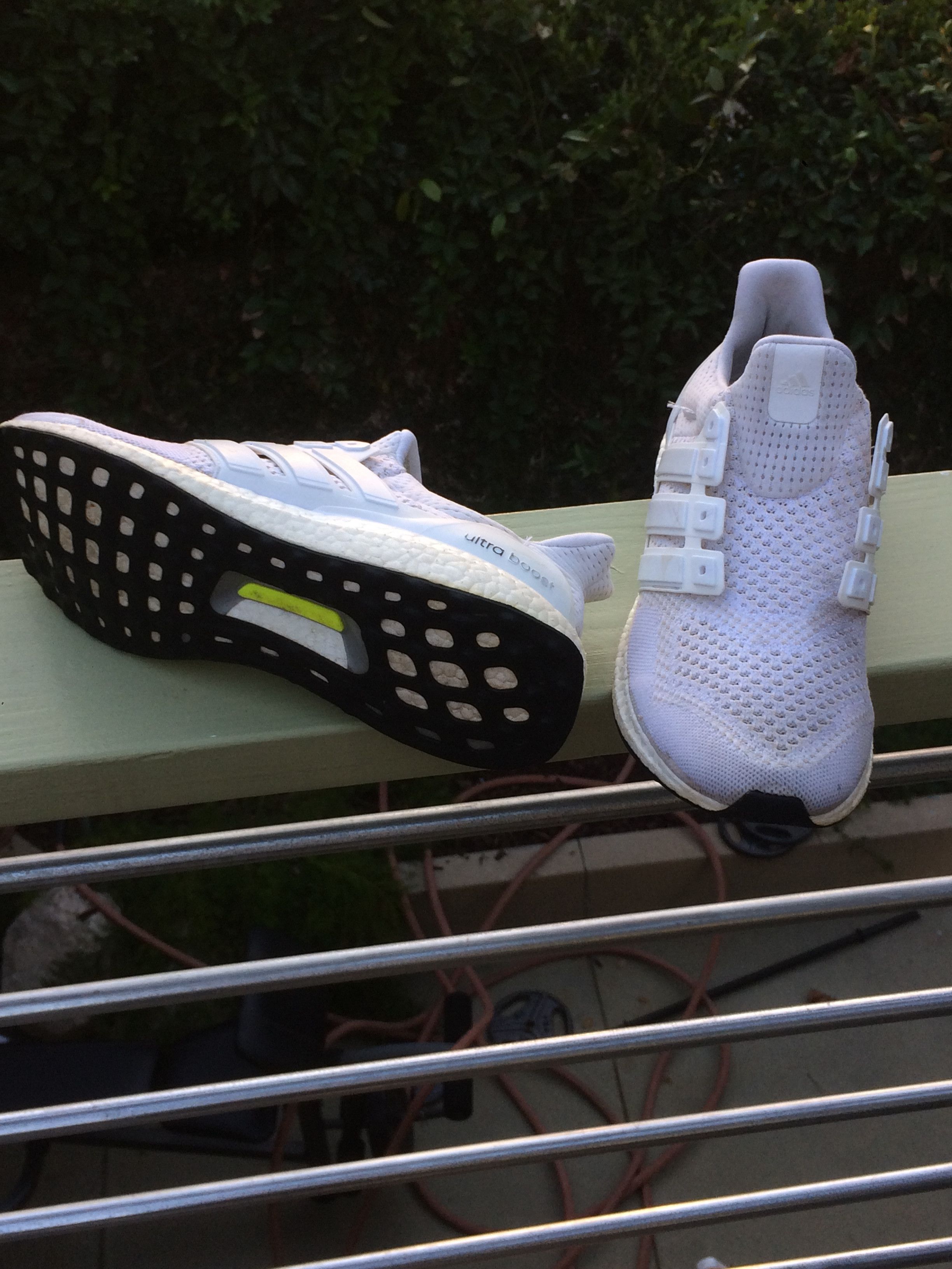 Adidas white adidas ultra boosts Size US 11 / EU 44 - 4 Thumbnail