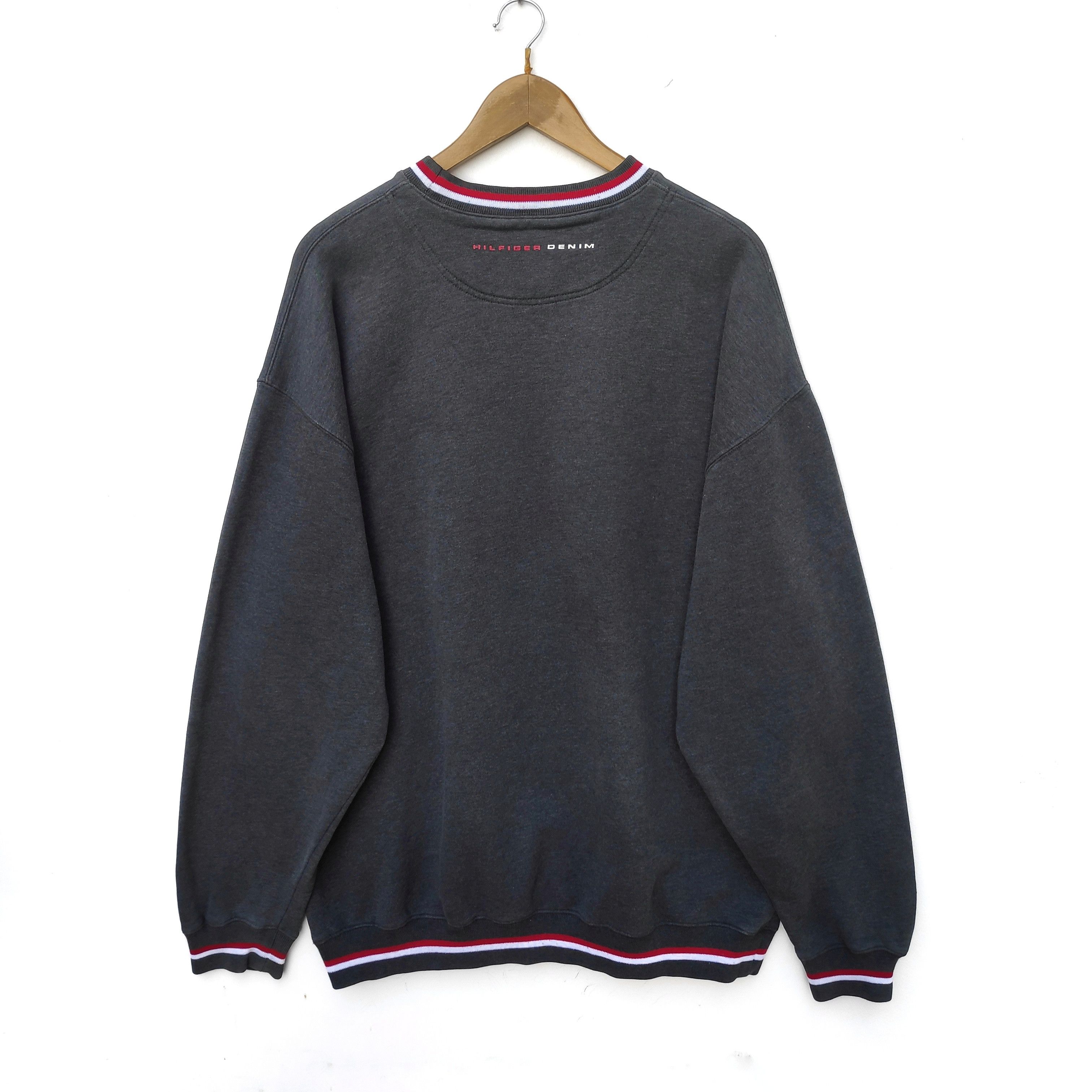 Tommy Hilfiger × Tommy Jeans TOMMY HILFIGER JEANS 2XL SWEATSHIRT OVERSIZED PULLOVER Size US XXL / EU 58 / 5 - 2 Thumbnail