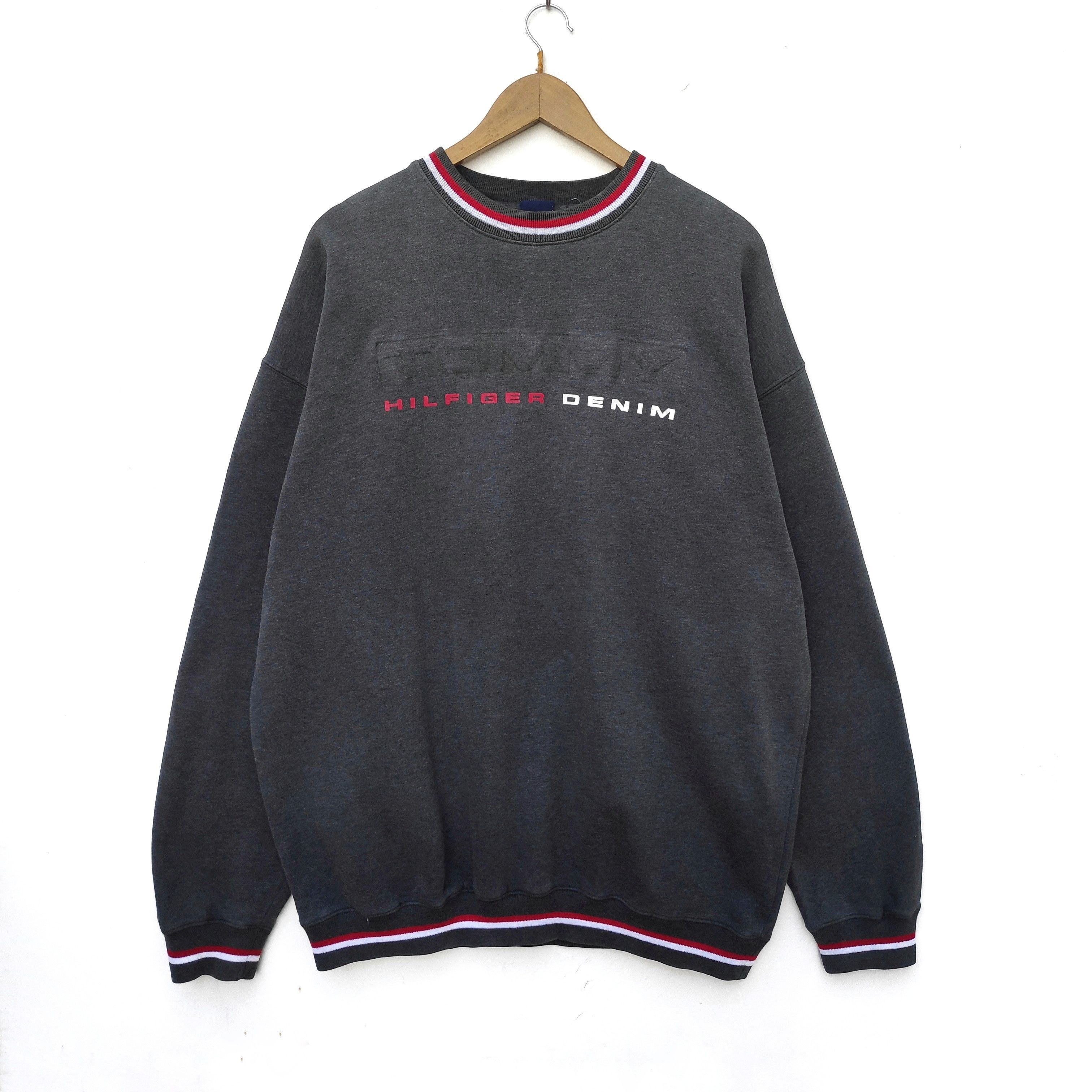 TOMMY HILFIGER JEANS 2XL SWEATSHIRT OVERSIZED PULLOVER