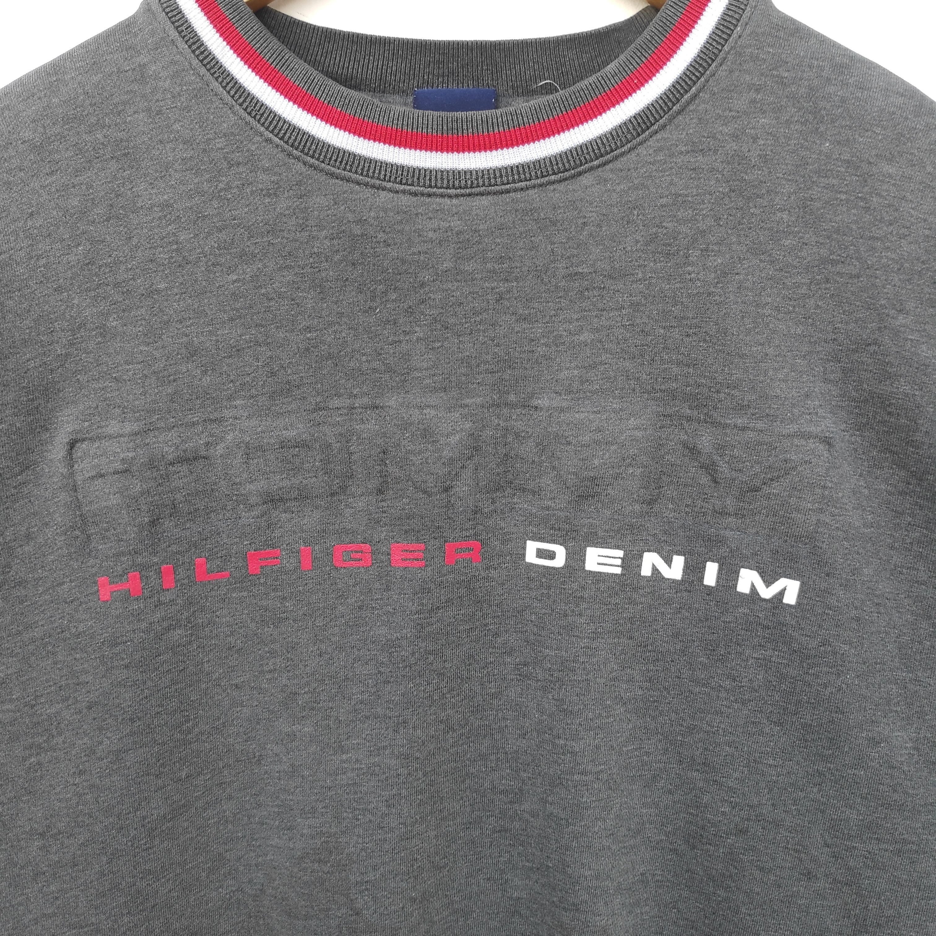 Tommy Hilfiger × Tommy Jeans TOMMY HILFIGER JEANS 2XL SWEATSHIRT OVERSIZED PULLOVER Size US XXL / EU 58 / 5 - 4 Thumbnail