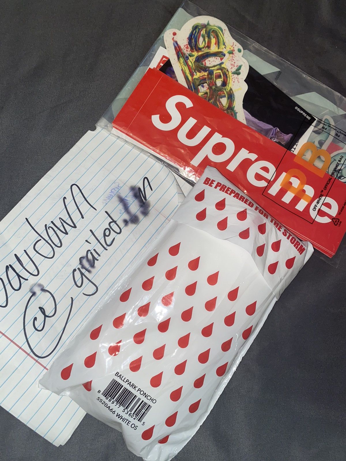 Supreme Supreme Ballpark Poncho Size ONE SIZE - 2 Thumbnail