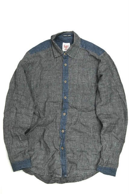 Frank Leder Linen gingham shirt Size US M / EU 48-50 / 2 - 1 Thumbnail