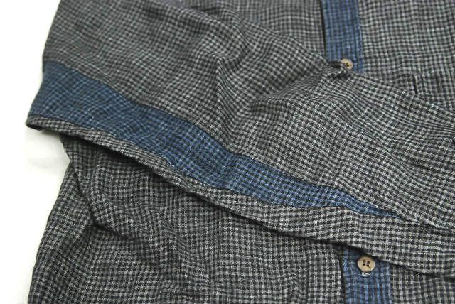 Frank Leder Linen gingham shirt Size US M / EU 48-50 / 2 - 6 Thumbnail