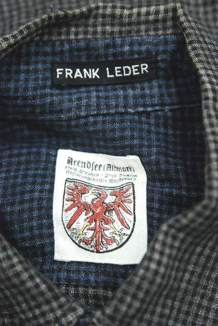 Frank Leder Linen gingham shirt Size US M / EU 48-50 / 2 - 3 Thumbnail