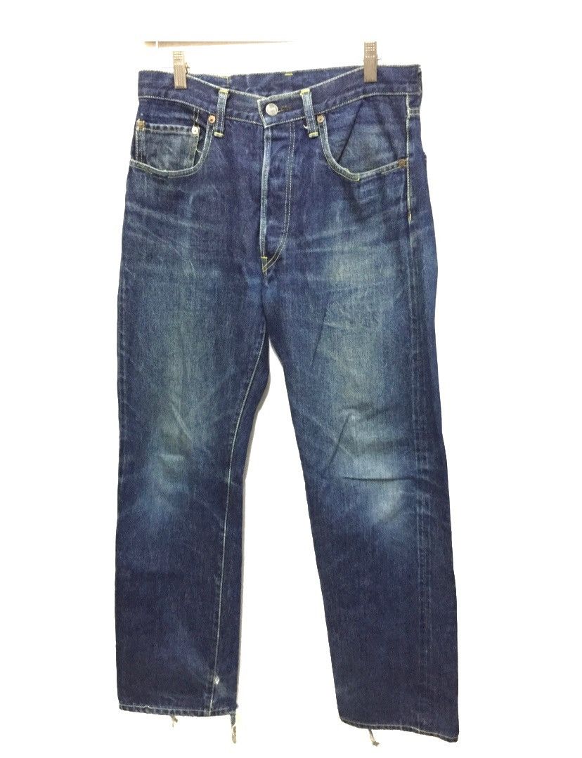 Kapital 80’s KAPITAL indigo wash RAW selvedge denim Size US 30 / EU 46 - 1 Thumbnail