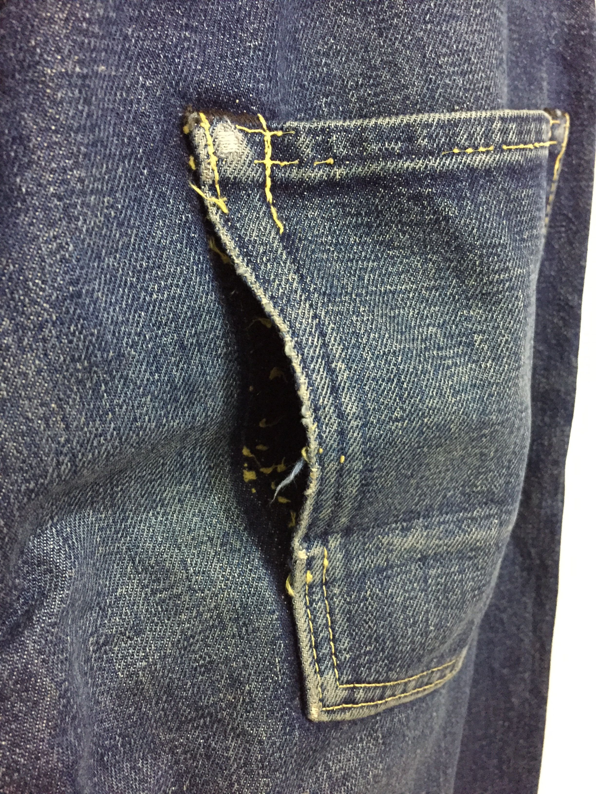 Kapital 80’s KAPITAL indigo wash RAW selvedge denim Size US 30 / EU 46 - 9 Thumbnail
