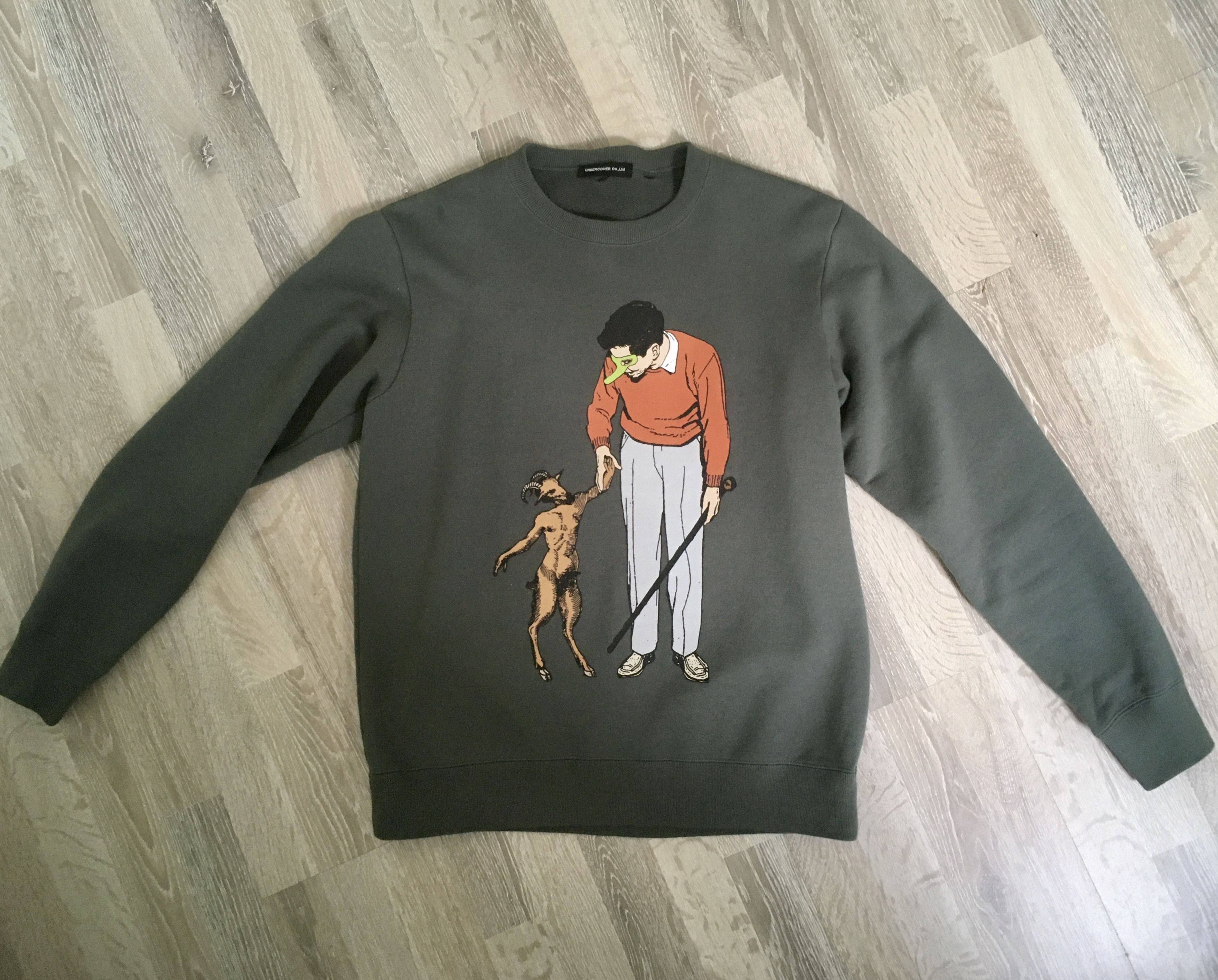 Undercover Undercover Man and Goat Sweatshirt | Grailed