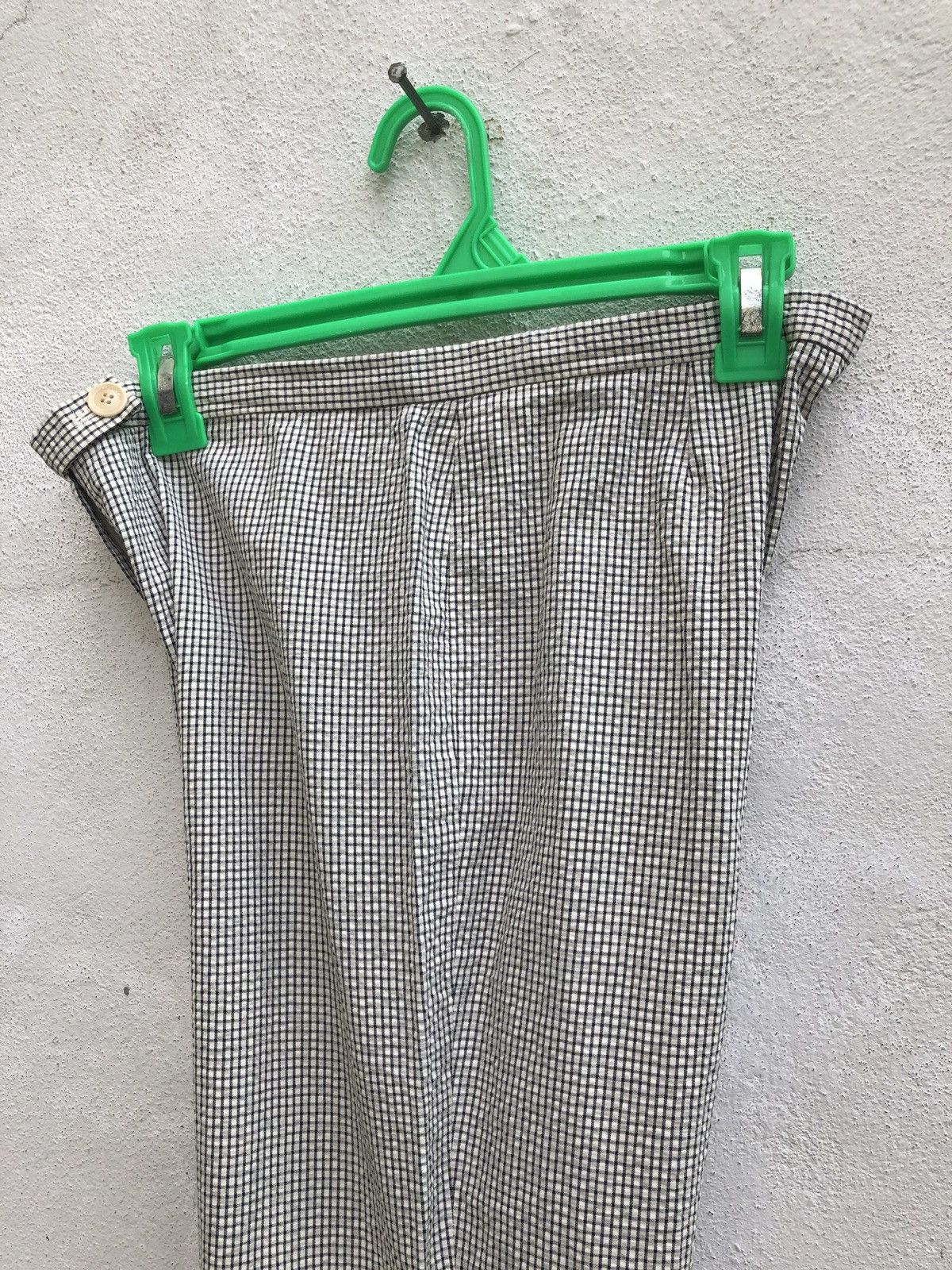 Moschino Moschino CheapAndChic Checkered Seersucker Cropped Pant Size US 29 - 15 Thumbnail