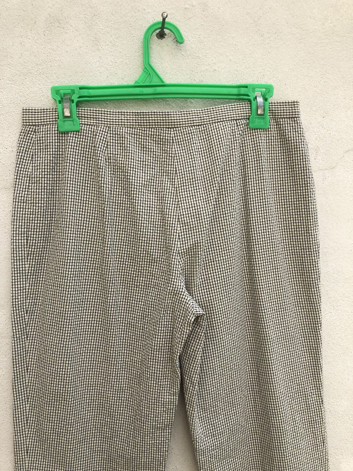 Moschino Moschino CheapAndChic Checkered Seersucker Cropped Pant Size US 29 - 13 Thumbnail