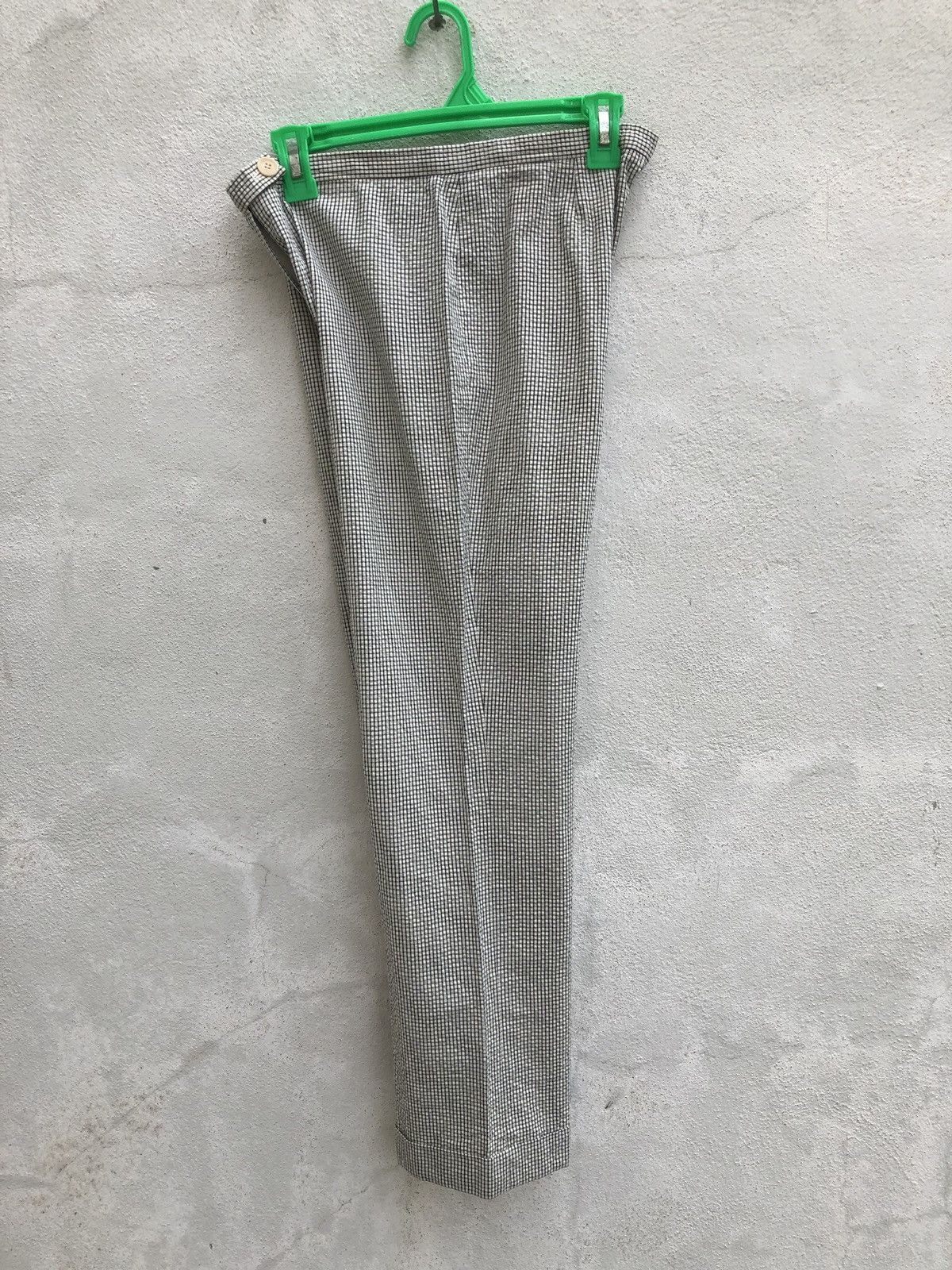 Moschino Moschino CheapAndChic Checkered Seersucker Cropped Pant Size US 29 - 14 Thumbnail