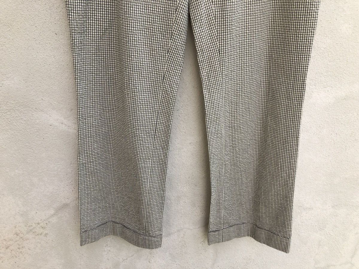 Moschino Moschino CheapAndChic Checkered Seersucker Cropped Pant Size US 29 - 11 Thumbnail