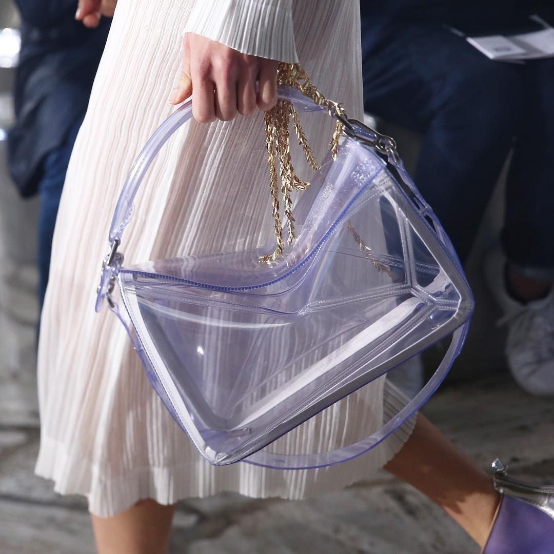 loewe clear puzzle bag