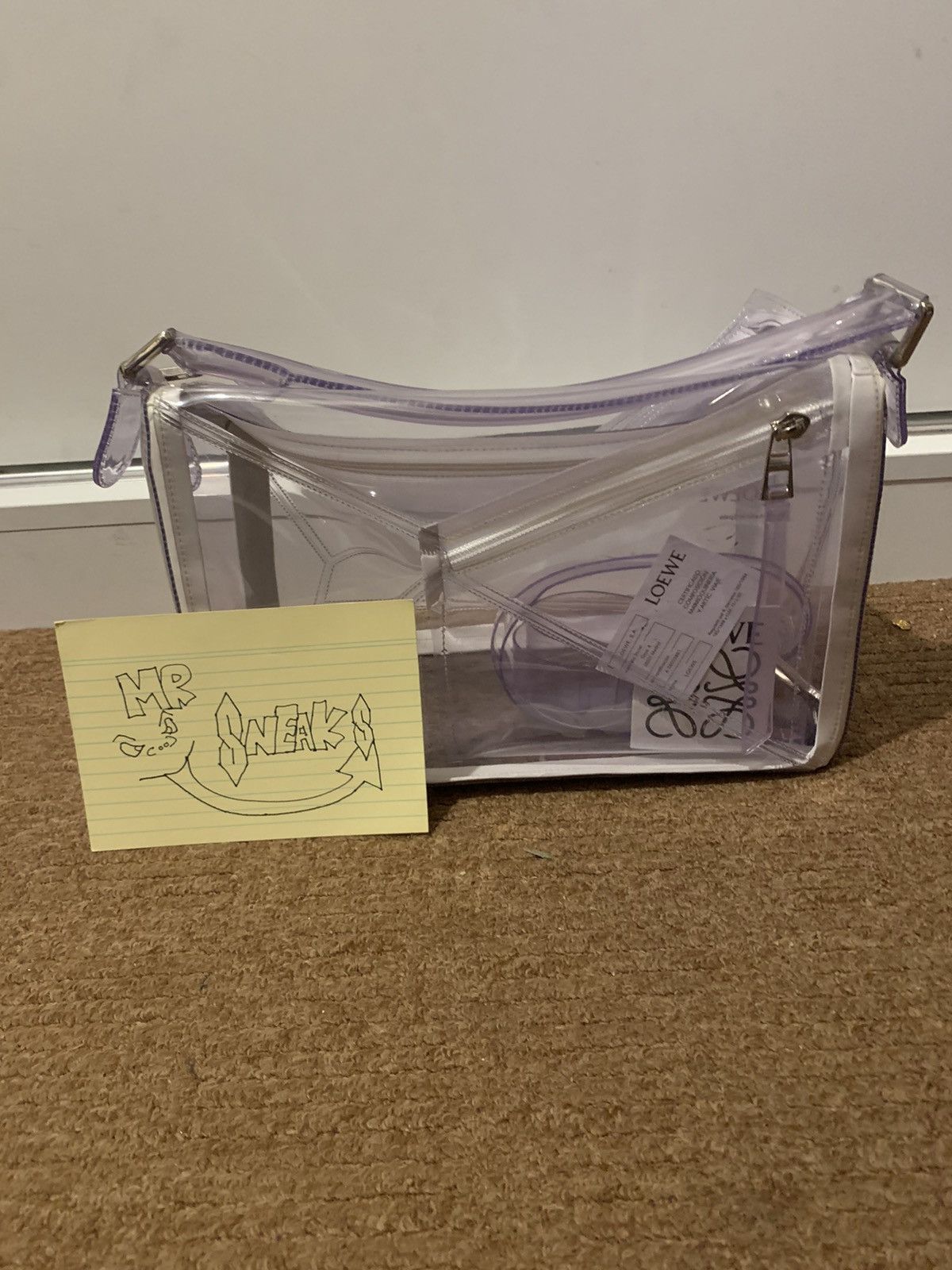 loewe clear puzzle bag