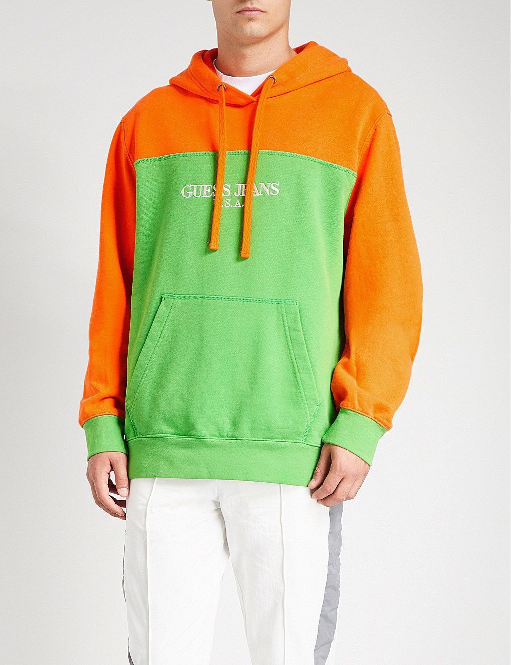 Guess Guess Jeans x Sean Wotherspoon Farmers Market Hoodie Orange Grailed