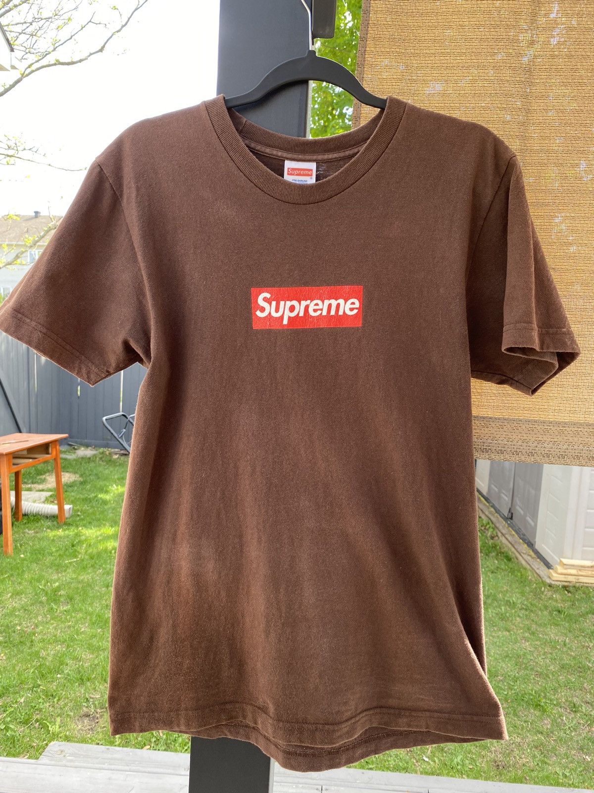 Supreme *FINAL DROP* Supreme 20th Anniversary Box Logo Tee Brown