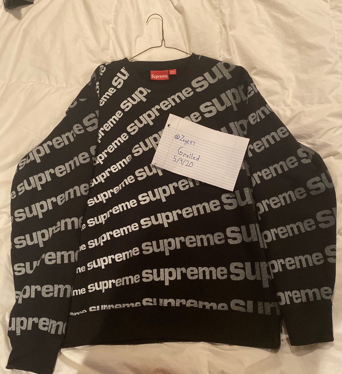 Supreme Radial high quality Crewneck