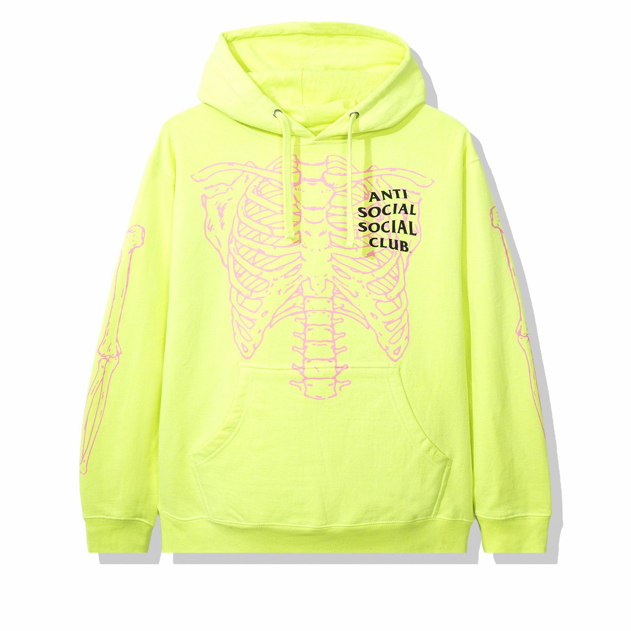 Anti Social Social Club Car Underwater Green Hoodie DS