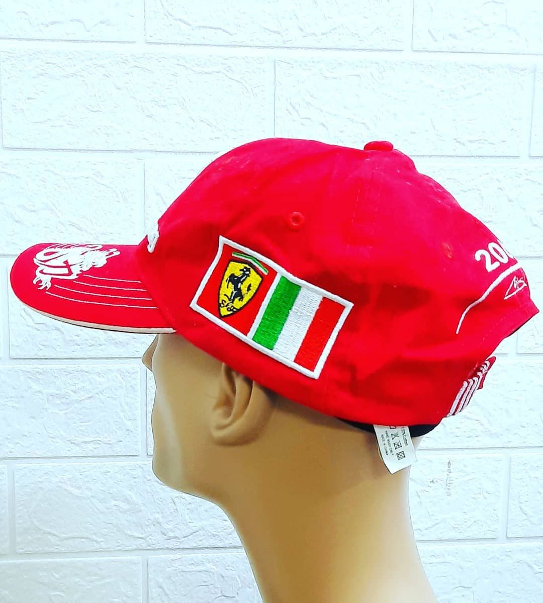 Ferrari × Vintage VINTAGE 2006 FERRARI EMBOIDERY RED CAP Size ONE SIZE - 2 Thumbnail